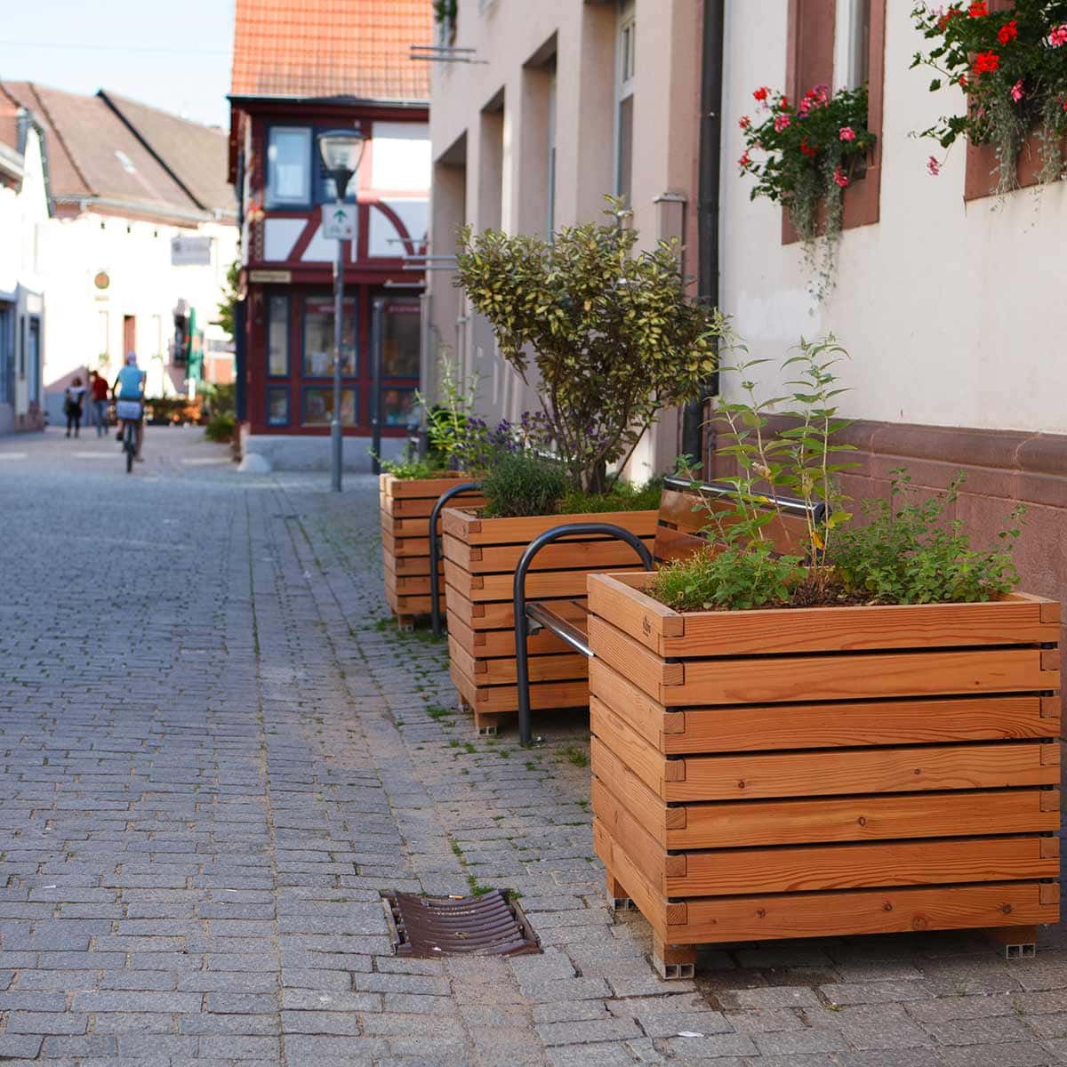 Pflanzkübel Kubio in Altstadt Babenhausen